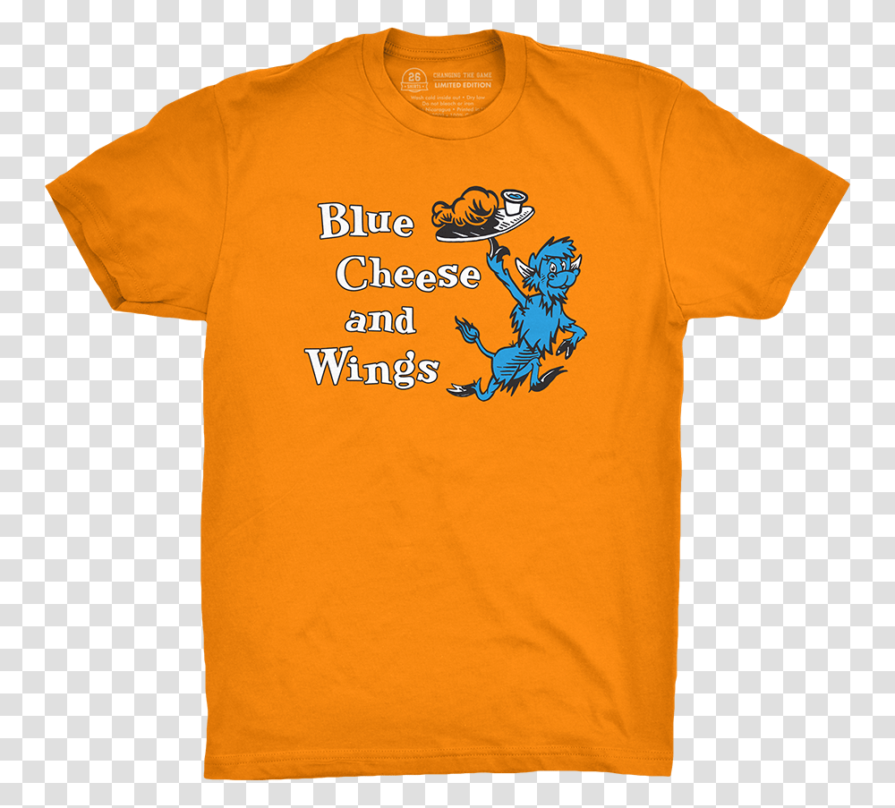 Blue Cheese With Wings Shirt, Apparel, T-Shirt Transparent Png