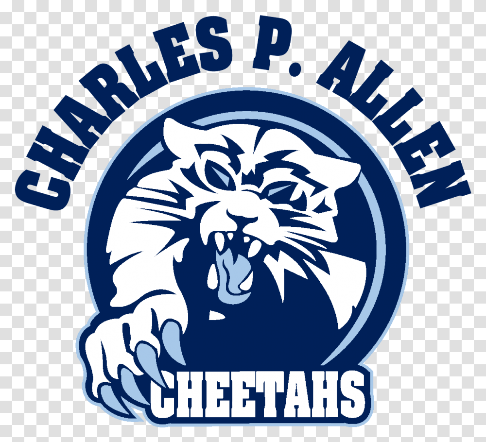 Blue Cheetah Logo Speed Gaming, Symbol, Trademark, Mammal, Animal Transparent Png