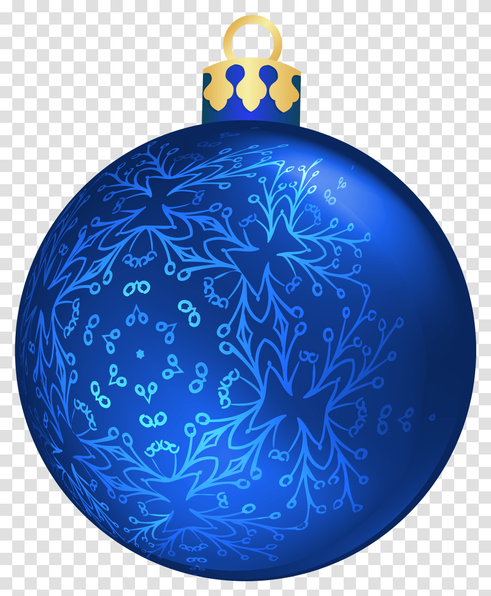 Blue Christmas Ball, Ornament, Pattern, Rug, Sphere Transparent Png