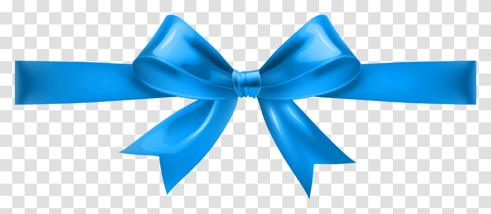 Blue Christmas Bow Blue Ribbon Bow Blue Bow, Tie, Accessories, Accessory, Necktie Transparent Png