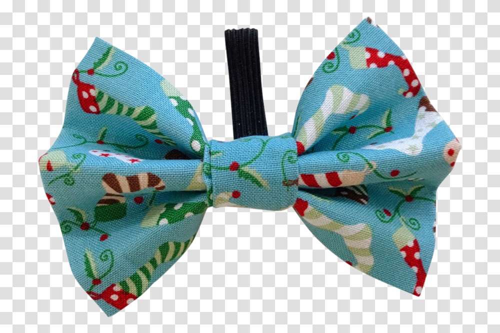 Blue Christmas Bow Headband, Tie, Accessories, Accessory, Necktie Transparent Png