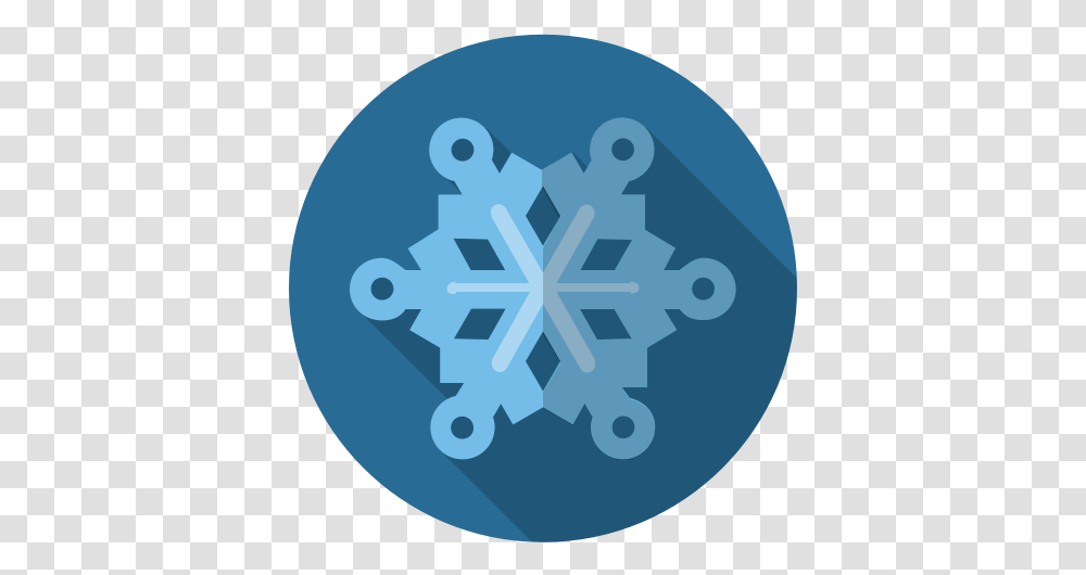 Blue Christmas Frost Snow Snowflake Winter Xmas Icon Icon Transparent Png