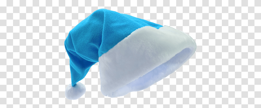 Blue Christmas Hat, Fleece, Cushion, Blanket, Towel Transparent Png