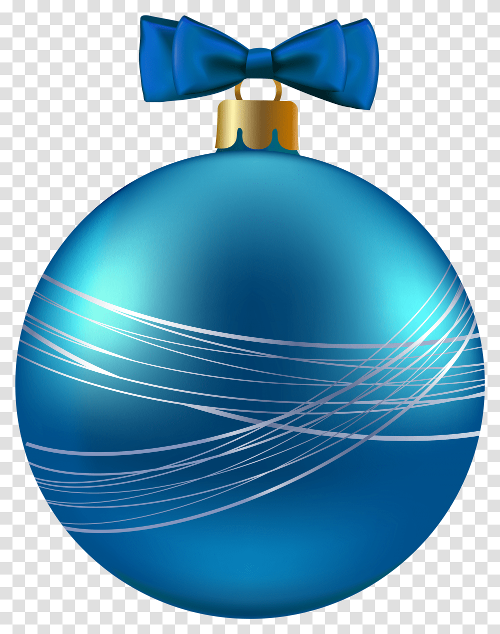 Blue Christmas Ornament Christmas Day Transparent Png