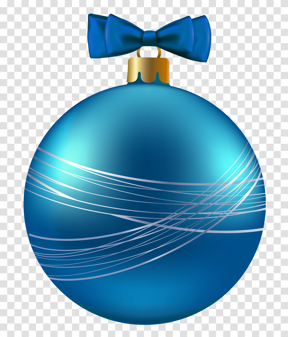 Blue Christmas Ornament Clipart Transparent Png