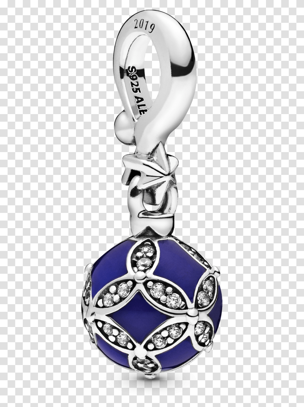 Blue Christmas Ornament Dangle Charm Pandora Hk Pandora Christmas Ornament 2019, Trophy, Symbol, Logo, Trademark Transparent Png