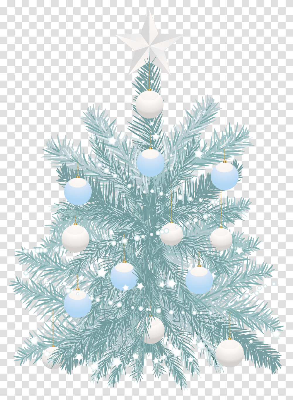 Blue Christmas Tree Christmas Tree Blue Transparent Png