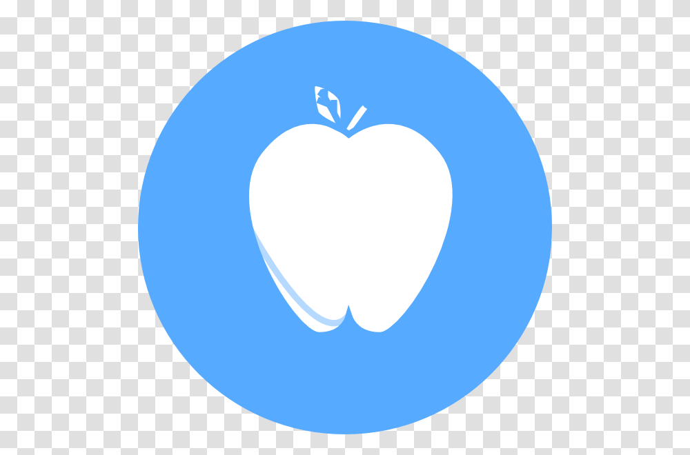 Blue Circle Apple Clip Art For Web, Heart, Plant, Hand, Logo Transparent Png