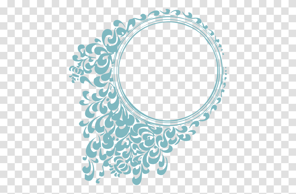 Blue Circle Border Clip Art For Web, Oval, Rug, Bracelet, Jewelry Transparent Png