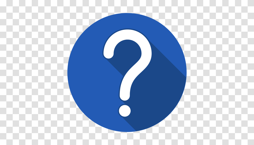 Blue Circle Question Mark Icon, Number, Moon Transparent Png
