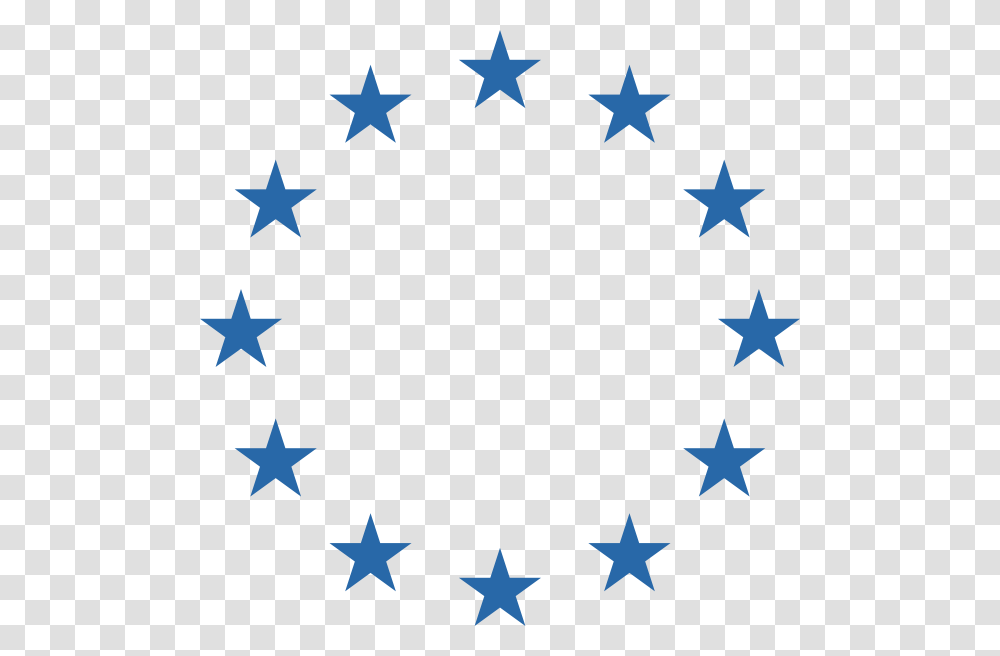 Blue Circle Stars Clip Art, Star Symbol Transparent Png