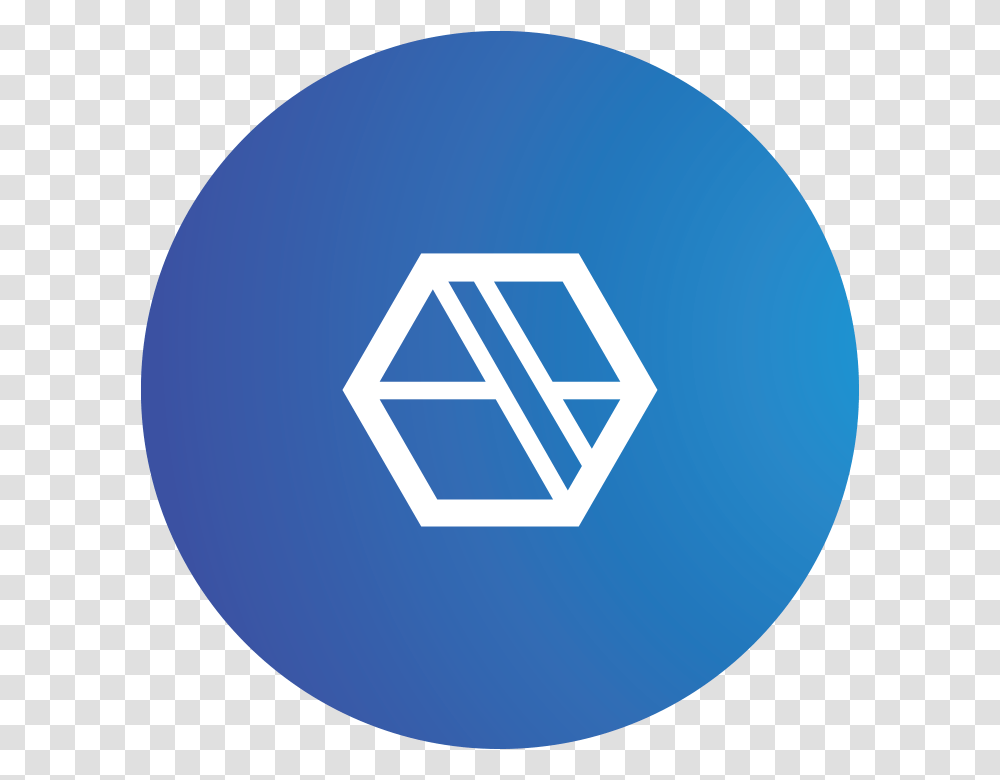 Blue Circle With Software Icon Circle, Sphere, Balloon, Logo Transparent Png