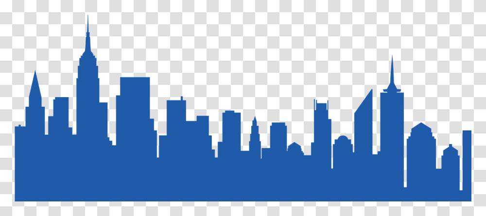 Blue City Skyline, Water, Coast, Shoreline Transparent Png