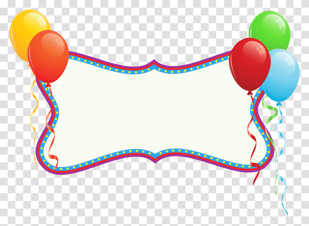 Blue Clip Art Banner With Balloons, Label, Hand, Outdoors Transparent Png