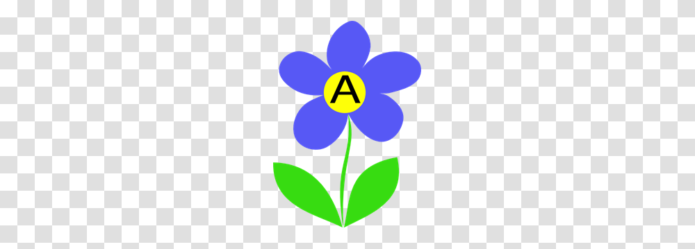Blue Clip Art Flower Letter A Clip Art For Web, Pattern, Floral Design, Stencil Transparent Png