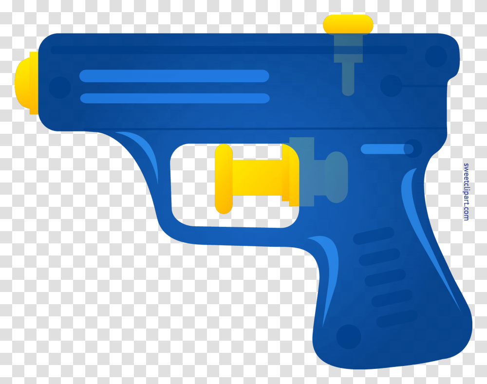 Blue Clip Art Sweet Image Water Gun Clip Art, Toy, Weapon, Weaponry Transparent Png