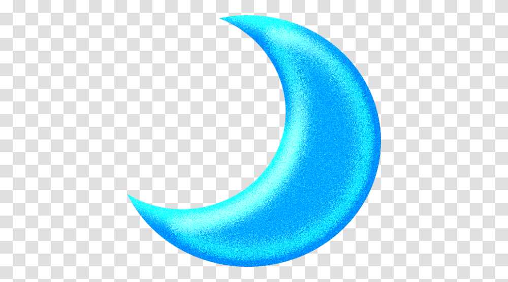 Blue Clipart Crescent Moon, Nature, Outdoors, Astronomy, Outer Space Transparent Png
