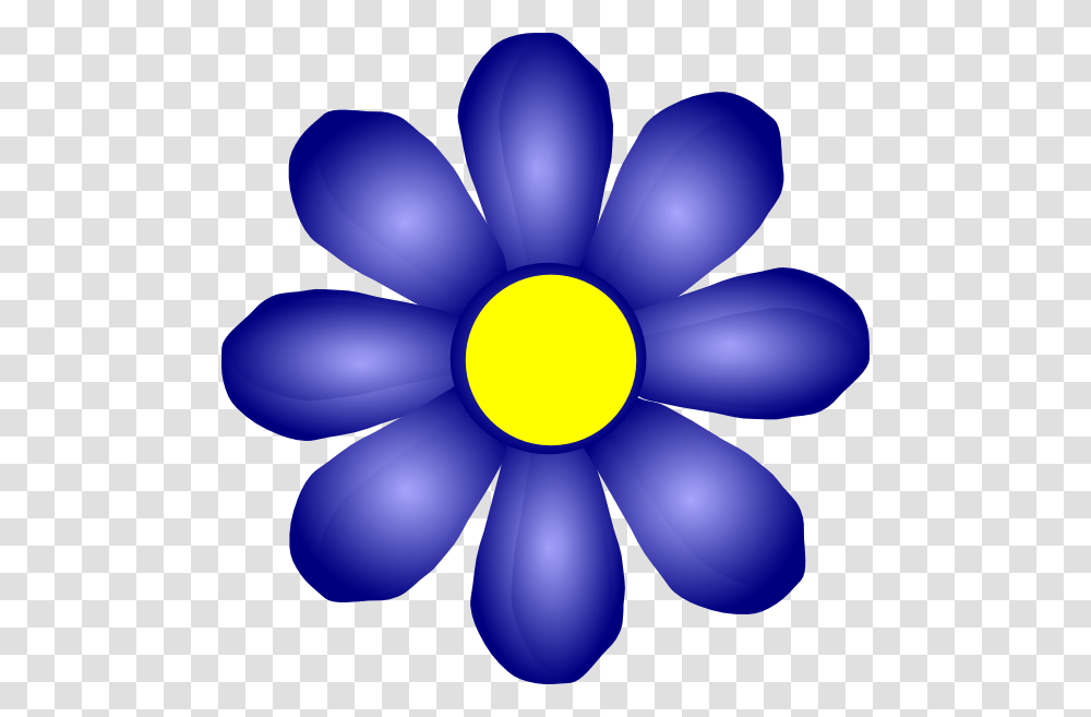 Blue Clipart Flower Clip Art Images, Petal, Plant, Daisy, Anemone Transparent Png