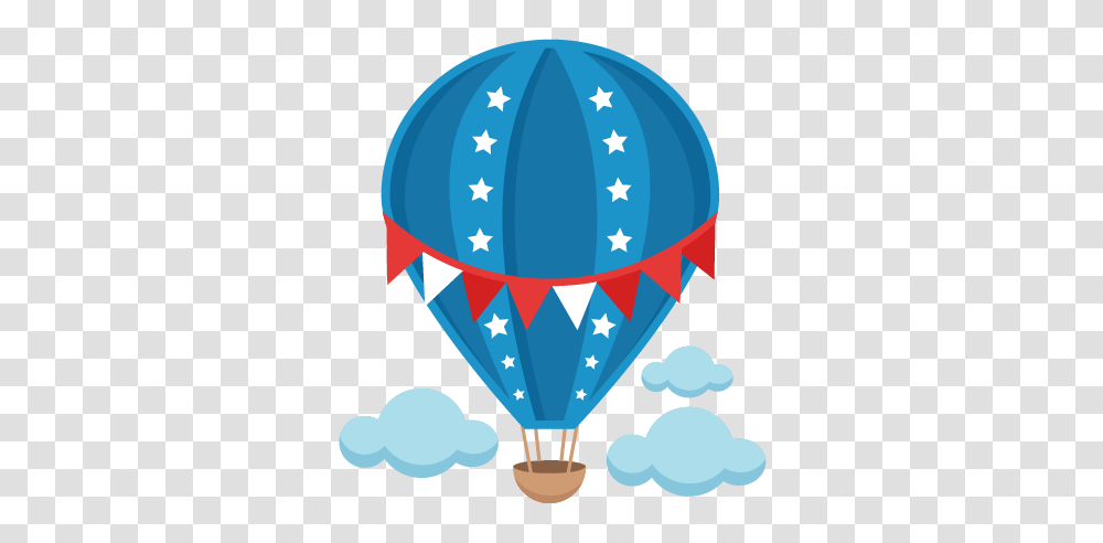 Blue Clipart Hot Air Balloon, Aircraft, Vehicle, Transportation Transparent Png