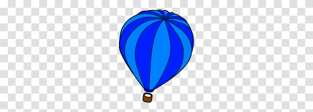 Blue Clipart Hot Air Balloon, Vehicle, Transportation, Aircraft, Diamond Transparent Png