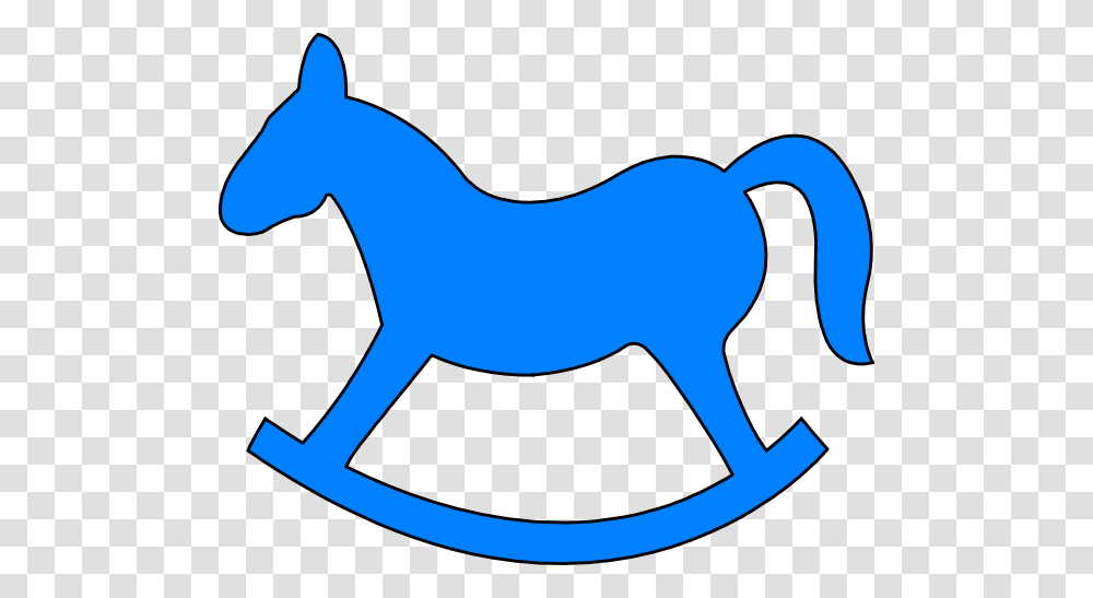 Blue Clipart Rocking Horse, Mammal, Animal, Label Transparent Png