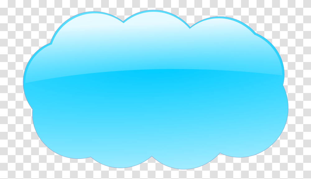 Blue Cloud Clipart Color Cloud Clipart, Balloon Transparent Png