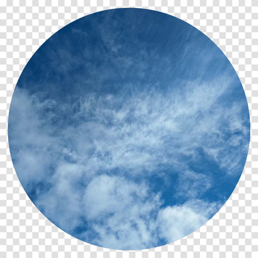 Blue Clouds Circle Sky Background Aesthetic Blue Aesthetic Background Circle, Moon, Outer Space, Night, Astronomy Transparent Png