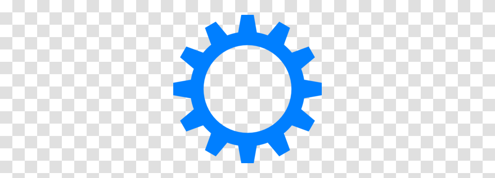 Blue Cog Wheel Clip Art, Machine, Gear Transparent Png