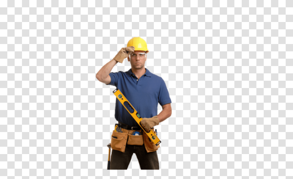 Blue Collar Worker Hd Images Of Construction Worker, Person, Human, Hardhat, Helmet Transparent Png