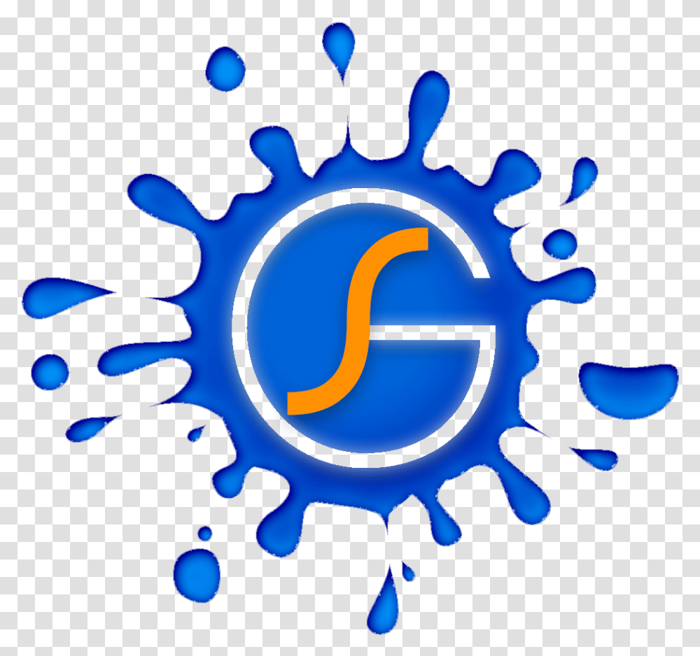 Blue Colour Splash Blue Paint Splatter Clip Art, Machine, Gear, Outdoors, Electronics Transparent Png