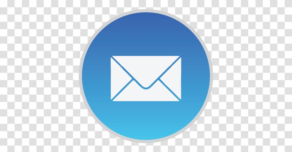 Blue Control Triangle Area Symbol Iphone Mail Icons, Envelope, Airmail Transparent Png