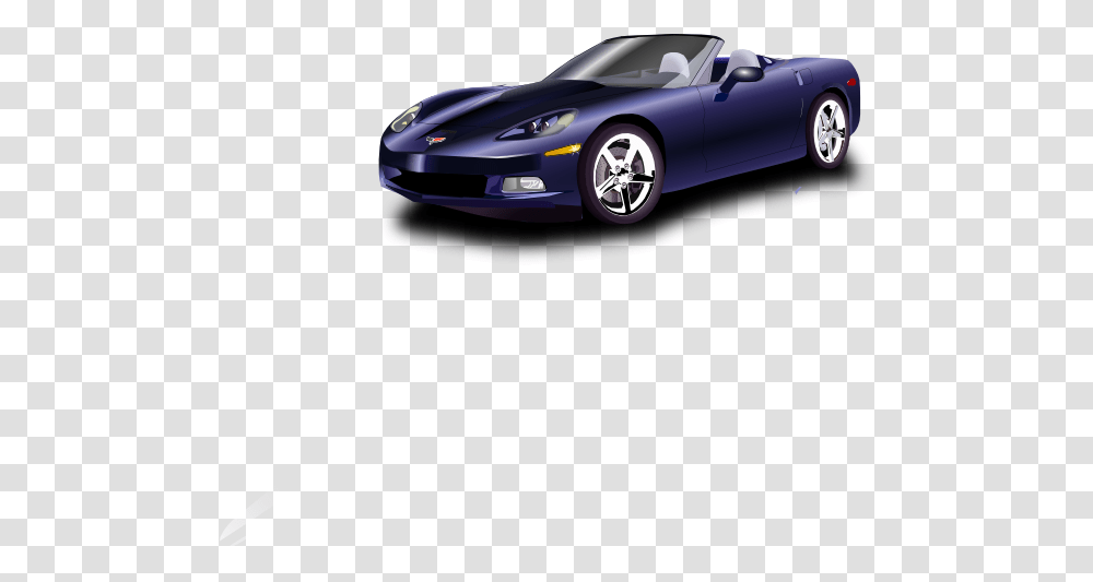 Blue Corvette Clip Art Vector Clip Art Online Royalty Free Image Car, Vehicle, Transportation, Convertible, Sports Car Transparent Png