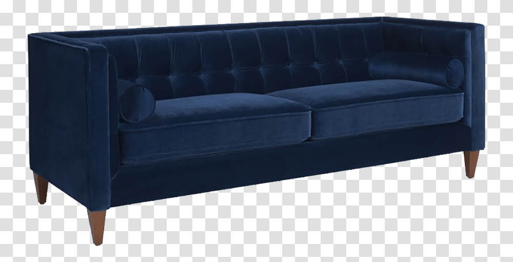 Blue Couch Blue Sofa, Furniture, Cushion, Pillow Transparent Png