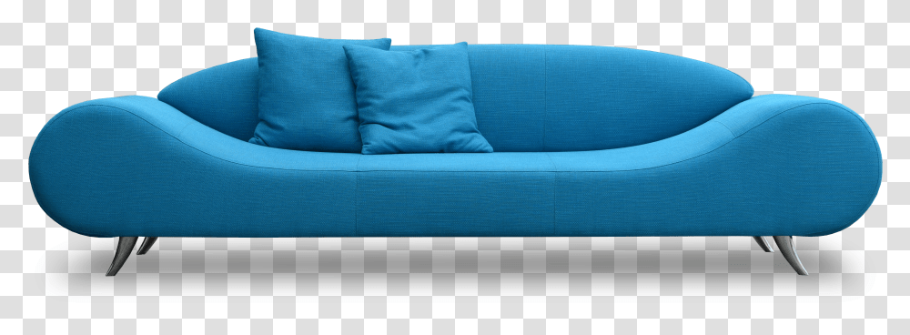 Blue Couch Transparent Png