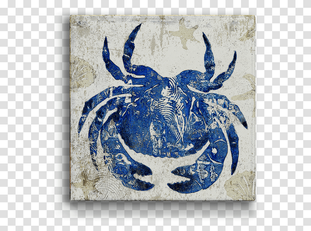 Blue Crab, Animal, Sea Life, Emblem Transparent Png