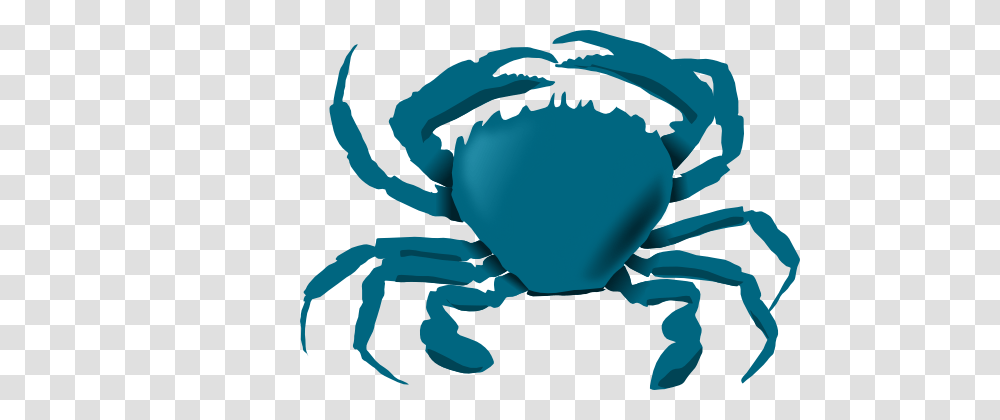 Blue Crab Clipart Black And White, Seafood, Sea Life, Animal, King Crab Transparent Png