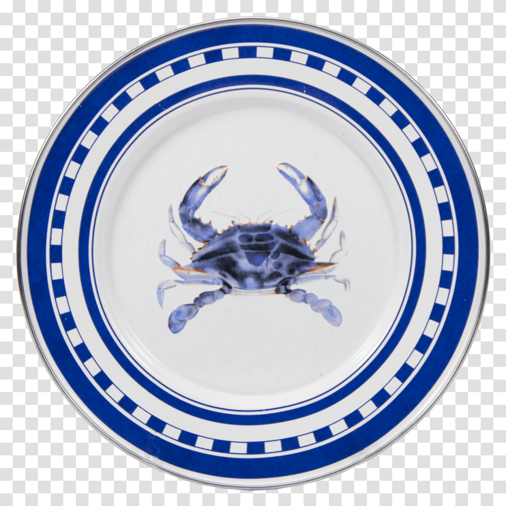 Blue Crab Pattern Sandwich Plate By Golden Rabbit Inner Circle Of Advocates, Dish, Meal, Food, Porcelain Transparent Png