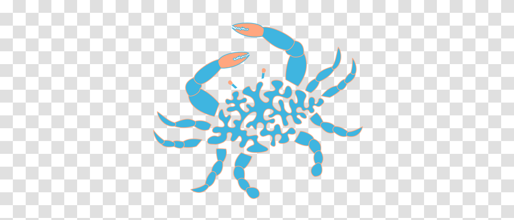 Blue Crab Short Sleeve Performance Shirt, Animal, Sea Life, Seafood, Pattern Transparent Png
