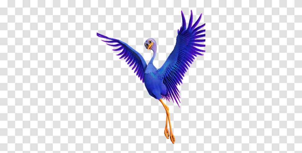 Blue Crane Sunrise Production's Jungle Beat Wikia Fandom Blue Crane The Bird, Animal, Flying, Waterfowl, Flamingo Transparent Png