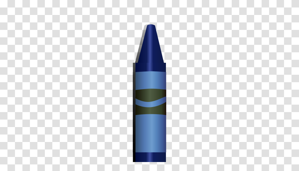 Blue Crayon Icon Transparent Png