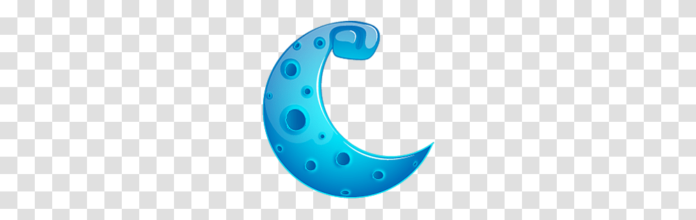 Blue Crescent Moon Image Royalty Free Stock Images, Nature, Outdoors, Sea, Water Transparent Png