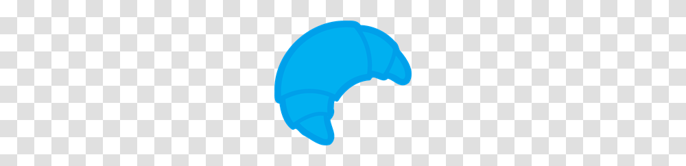 Blue Croissant Clip Art For Web, Food, Balloon, Nature, Animal Transparent Png