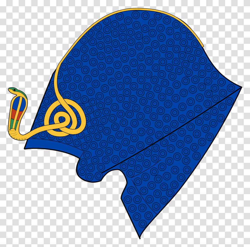 Blue Crown Of Egypt, Apparel, Swimwear, Hat Transparent Png