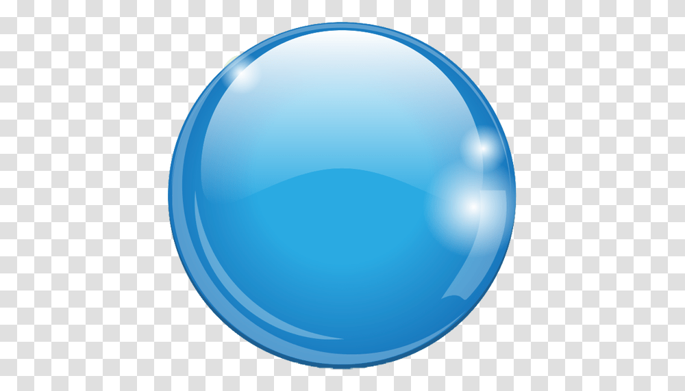 Blue Crystal Ball, Sphere, Balloon Transparent Png