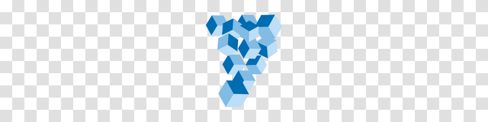 Blue Cubes, Hand, Diamond, Urban, Statue Transparent Png
