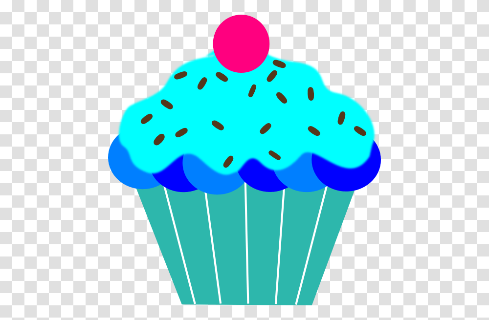 Blue Cupcake Clip Art For Web, Cream, Dessert, Food, Creme Transparent Png