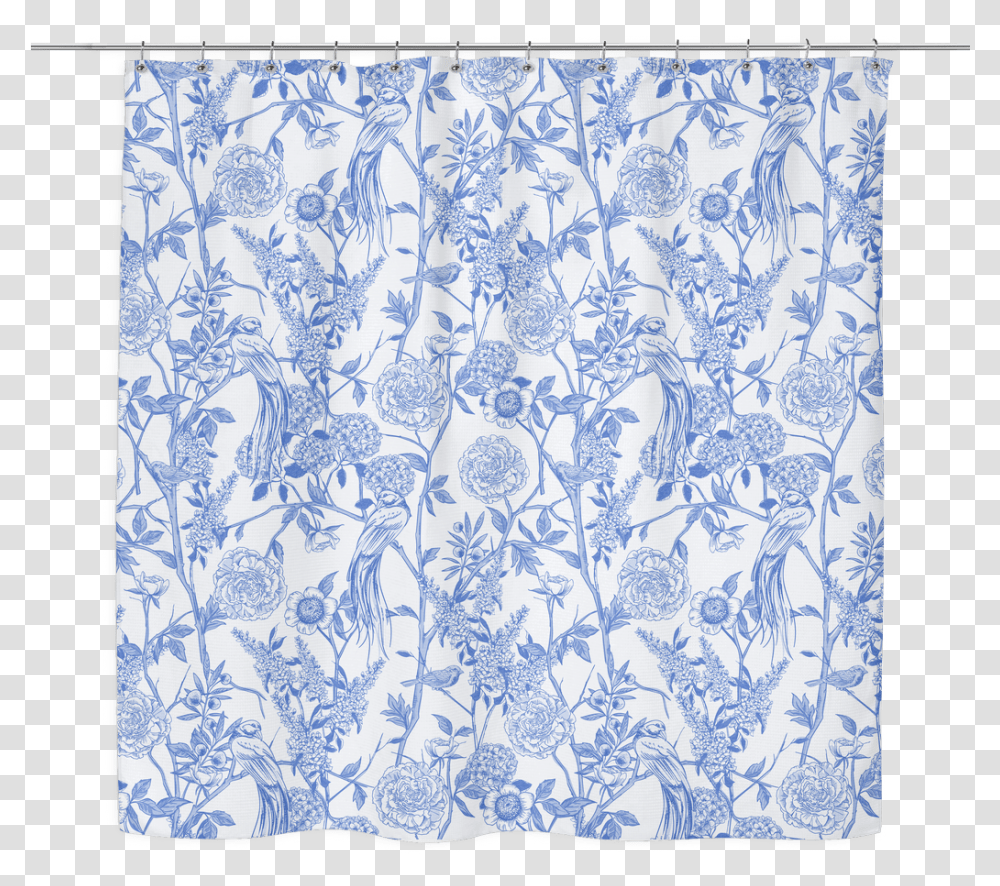 Blue Curtain, Rug, Pattern, Lace Transparent Png