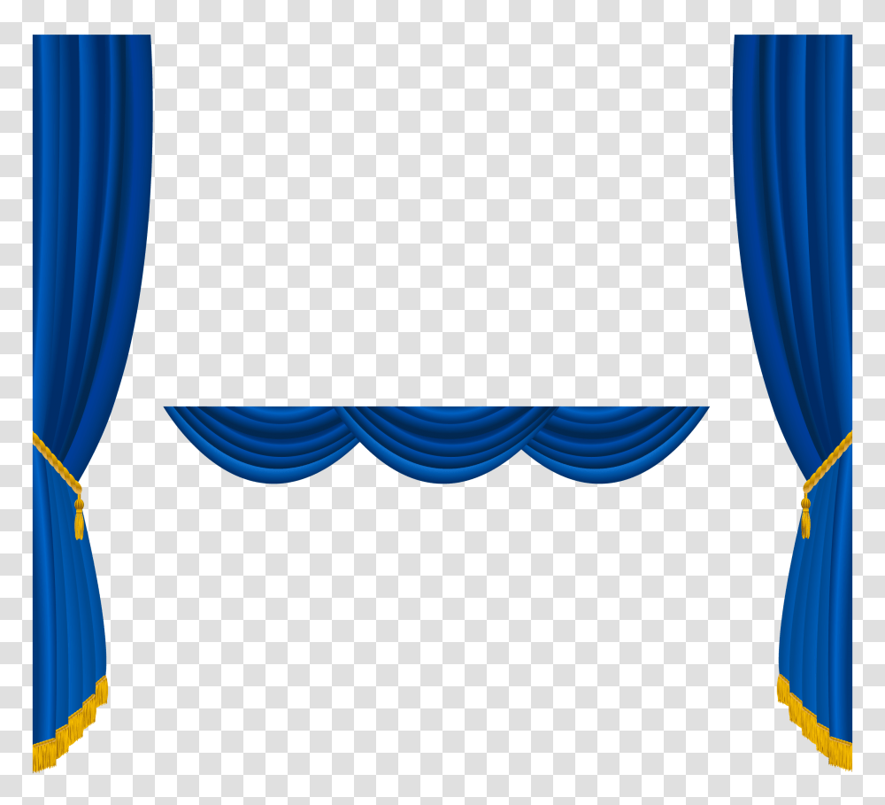 Blue Curtains Decoration Gallery, Shower Curtain, Stage, Blazer, Jacket Transparent Png
