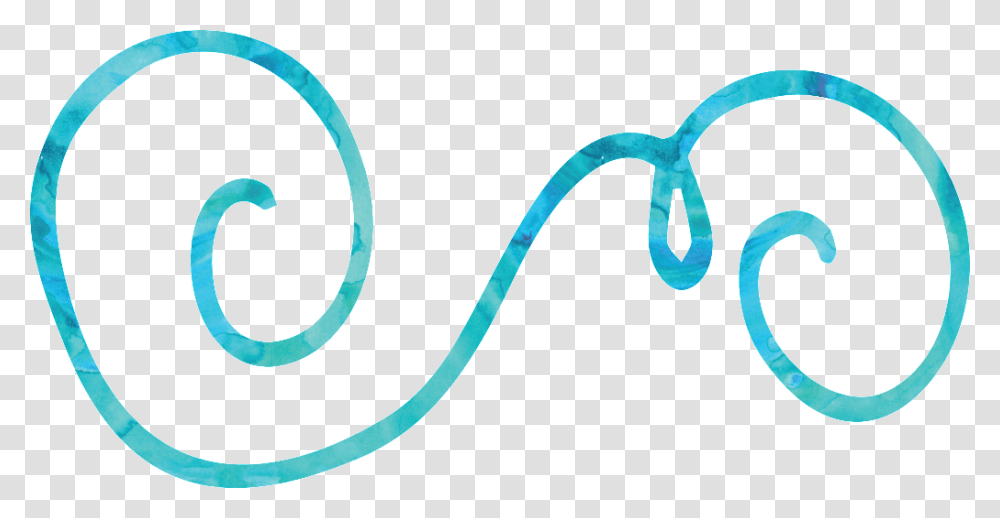 Blue Curved Line Cartoon Free Download, Water, Rope, Scissors, Strap Transparent Png