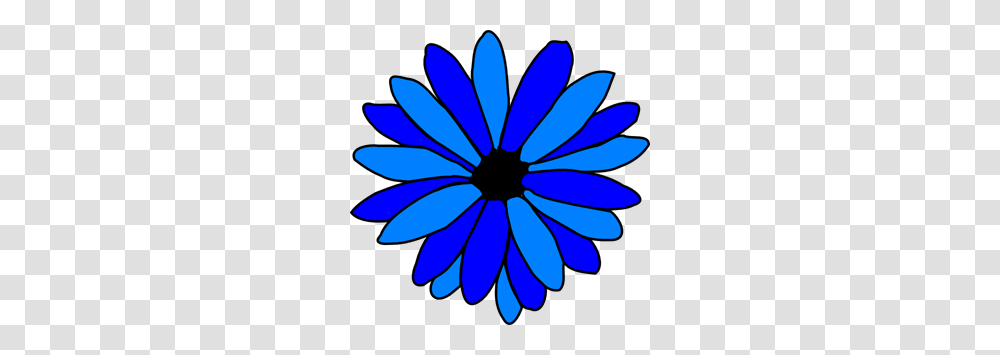 Blue Daisy Clip Art For Web, Anther, Flower, Plant, Petal Transparent Png
